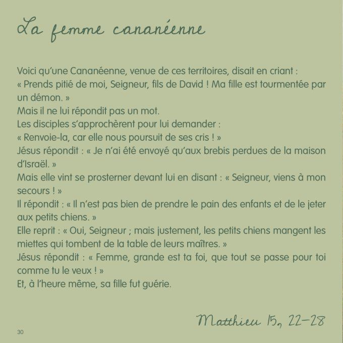 Paraboles de la Bible avec l'artiste Millet